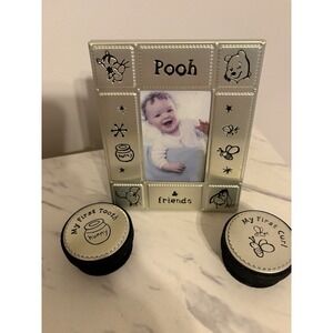 Disneys‎ Pooh & Friends Picture Metal Frame with My First Tooth My First Curl